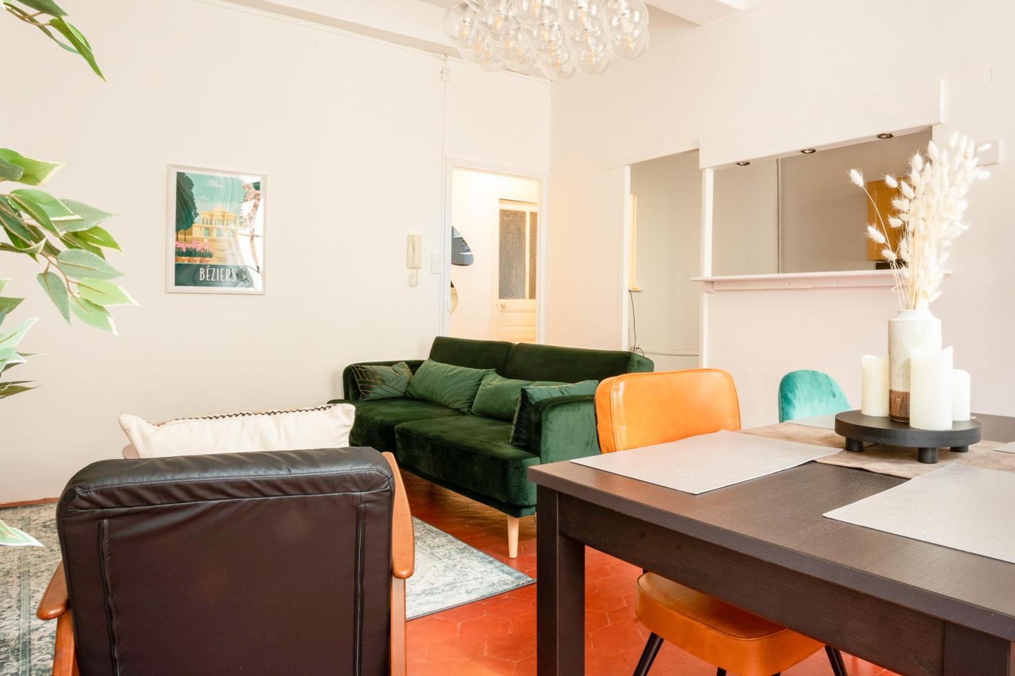 Apartamento La Vaca T3 Standing Climatisation Wifi Netflix Coeur Historique Béziers Exterior foto